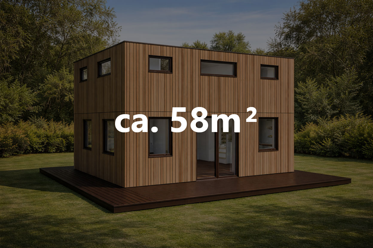 Casita Haus mit ca. 58 m² zweistöckig